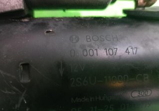 Motor arranque ford 2s6u11000cb focus 1.6 120709