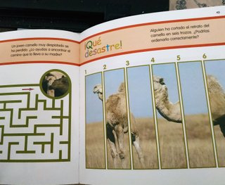 EL CAMELLO Libro y PASATIEMPOS 4/8 años
