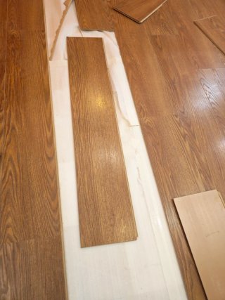 Tarima flotante madera