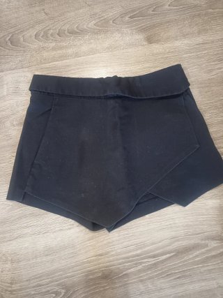Falda pantalón Zara negra
