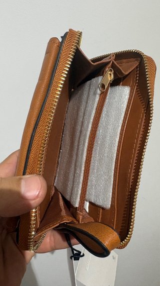 Cartera Bershka mujer marrón