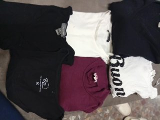 Lote 6 Camisetas Mujer Talla M
