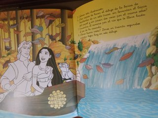 POCAHONTAS Libro y Pasatiempos Libros 4/7 años