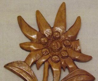 Tagliacarte Edelweiss Legno Artigianale