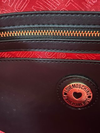Bolso Moschino Negro y Blanco