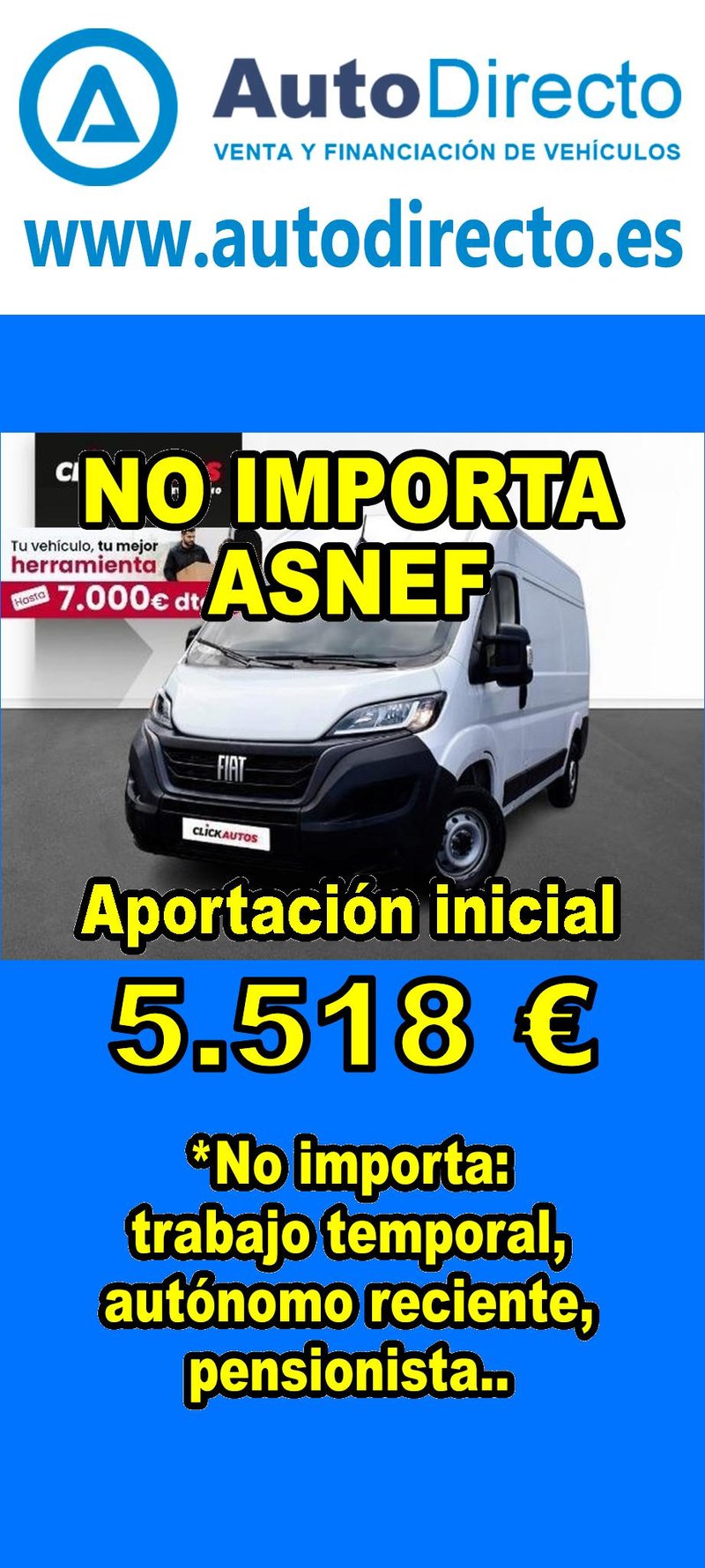 FIAT DUCATO FURGON 2.2 MJET 140CV 35 L2 H2 - foto 1