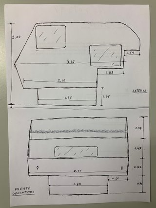 Célula vivienda para pick-up