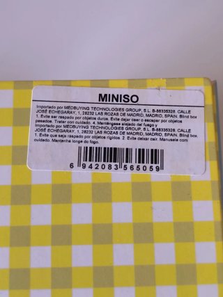 Figura Miniso Sanrio Kuromi Baby Series