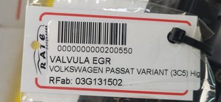 VALVULA EGR VOLKSWAGEN PASSAT VARIANT (3C5) Highline 4Motion