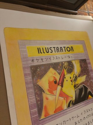 Cuadro Carta Pokémon Illustrator
