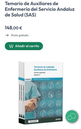 Temario ope sas andalucia actualizado 2026 tcae