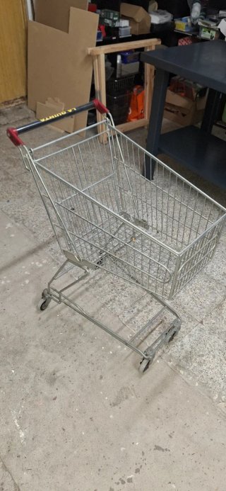 Carros de la compra metálicos