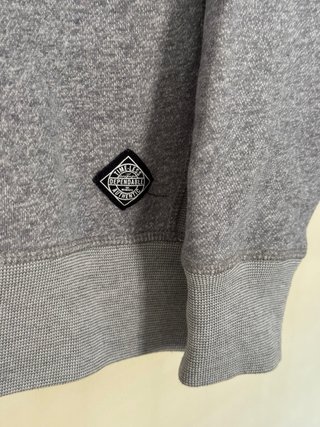 Sudadera H&M Gris con Estampado