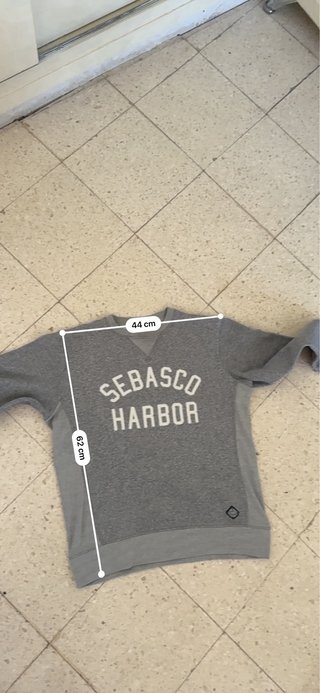 Sudadera H&M Gris con Estampado