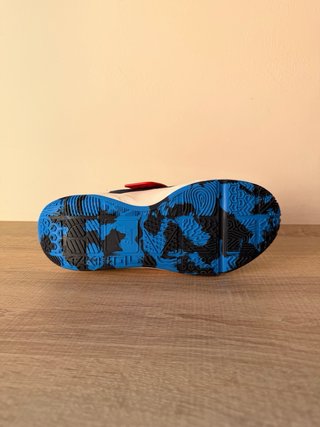 Zapatillas Nike Azules y Rojas