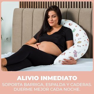 Flowen Almohada Embarazada y Cojin Lactancia selva