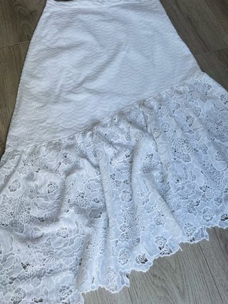 Liu Jo gonna lunga bianca e oro