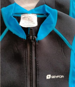 Neopreno niño SEVFOR azul y negro