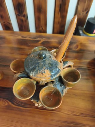 Jarra Sangría y Queimada Cerámica