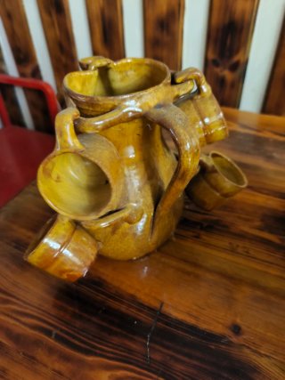 Jarra Sangría y Queimada Cerámica