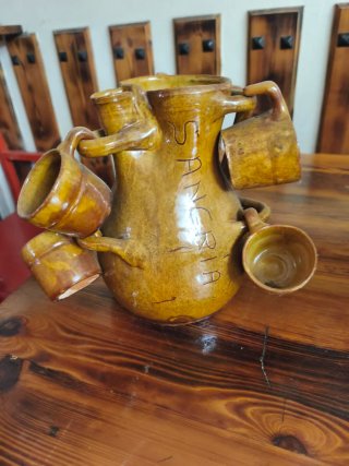Jarra Sangría y Queimada Cerámica