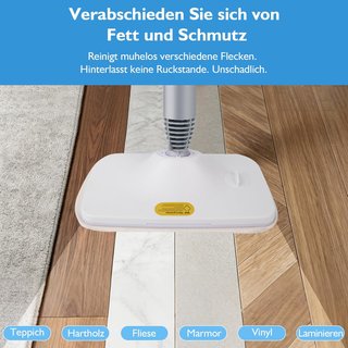 LIROPAU Vaporetta Mano 9en1 1500W 140ºC 500ml