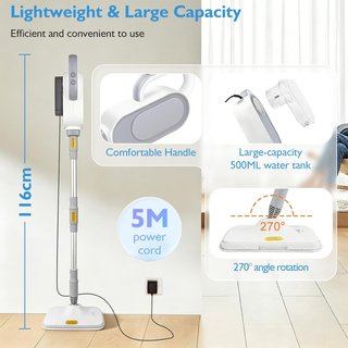 LIROPAU Vaporetta Mano 9en1 1500W 140ºC 500ml