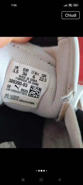 Scarpe Puma Donna Bianche e Nere