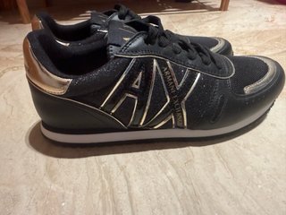 Zapatillas Armani Exchange Negras Talla 38