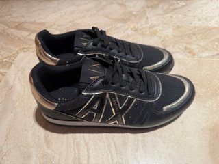 Zapatillas Armani Exchange Negras Talla 38