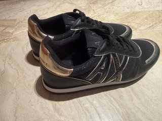 Zapatillas Armani Exchange Negras Talla 38