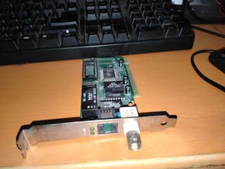 Tarjeta Red PCI Realtek RTL8029AS RJ45+BNC