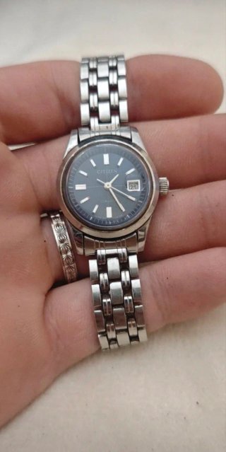 Orologio Citizen Vintage Donna Blu Argento