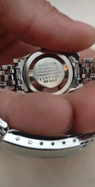 Orologio Citizen Vintage Donna Blu Argento