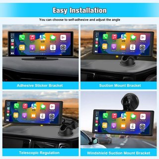 AWESAFE Pantalla 10.26'' CarPlay Android Auto