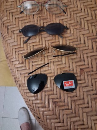 Gafas Ray-Ban Doradas y Negras