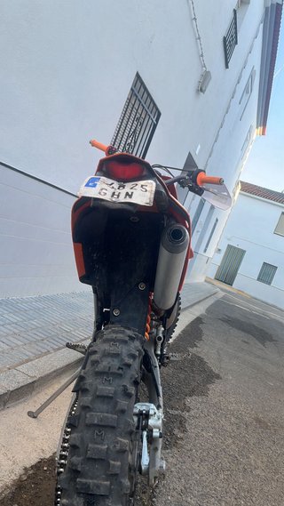 Moto KTM 125 EXC