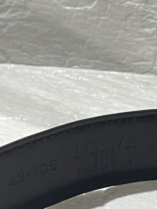 Cinturón Loewe Marrón y Dorado