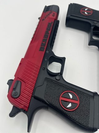 2 Pistole Giocattolo Deadpool Cosplay