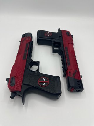 2 Pistole Giocattolo Deadpool Cosplay