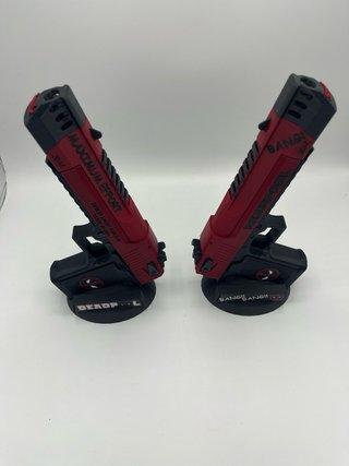 2 Pistole Giocattolo Deadpool Cosplay