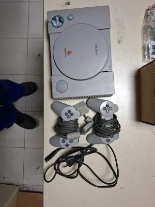 Consola Sony PlayStation 1 PS1 Gris
