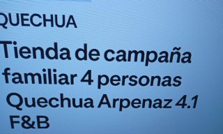 Tienda de campaña y accesorios , un solo uso