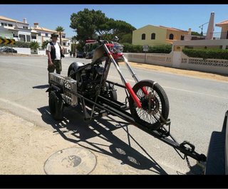 Remolque ligero para moto