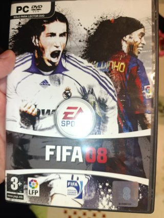 Caja FIFA 08 PC DVD ROM