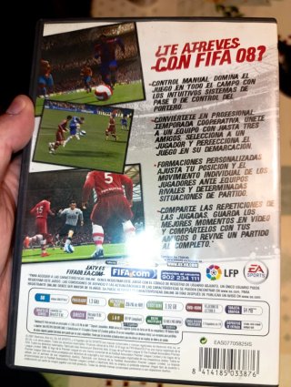 Caja FIFA 08 PC DVD ROM