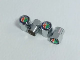 Alfa Romeo 4 Tapones de Valvula Neumaticos Llantas