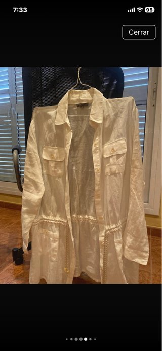Camisa Sahariana Adolfo Dominguez Talla 40