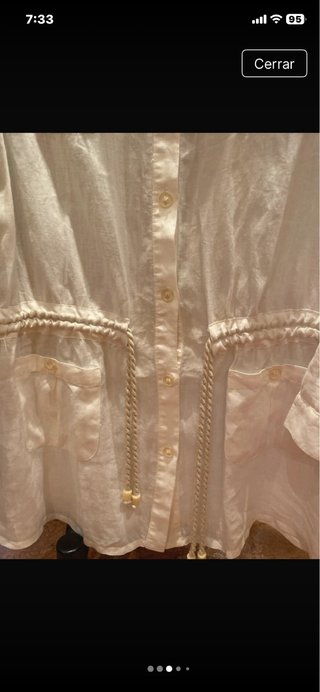 Camisa Sahariana Adolfo Dominguez Talla 40