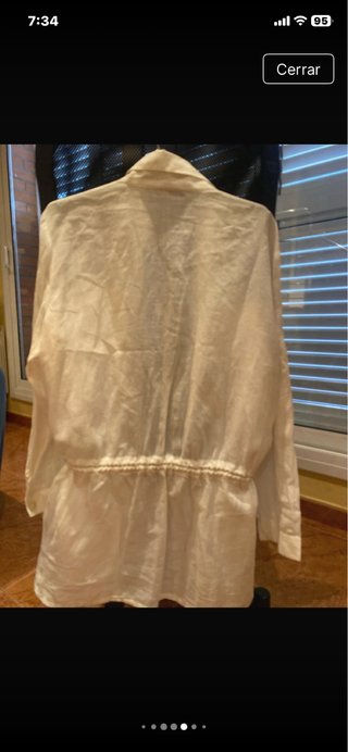 Camisa Sahariana Adolfo Dominguez Talla 40
